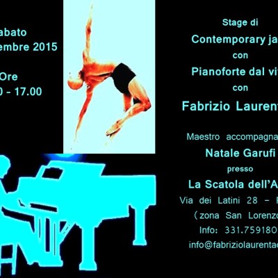 Stage con Pianoforte  Novembre 2015
